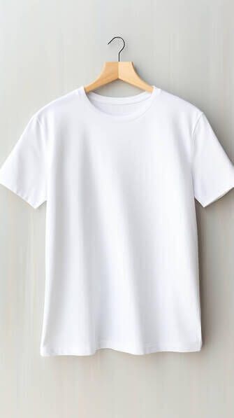 Men’s Regular Fit T-Shirt – White (Round Neck)