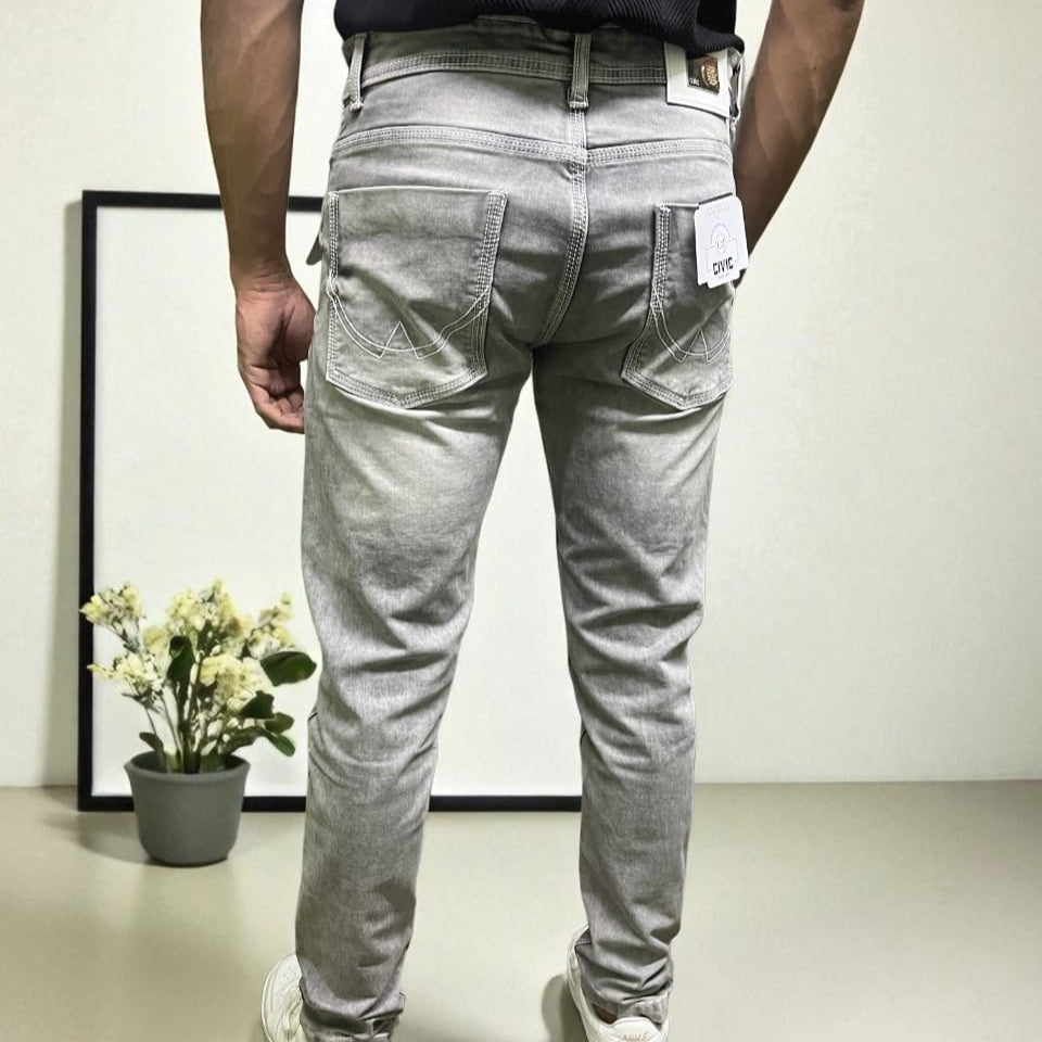 Men's Skinny Fit Jeans – Grey