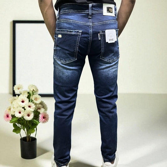 Men's Skinny Fit Jeans – Dark Blue