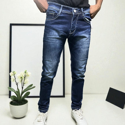 Men's Skinny Fit Jeans – Dark Blue