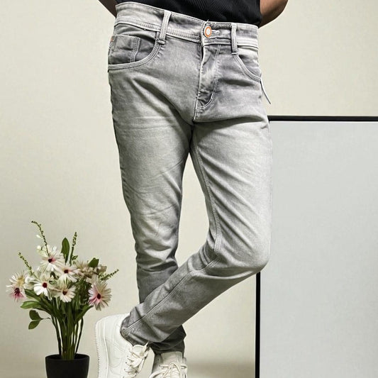 Men's Skinny Fit Jeans – Grey