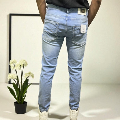 Men's Skinny Fit Jeans – Light Blue